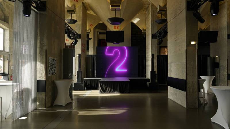 scène et mur led -événement professionnel 