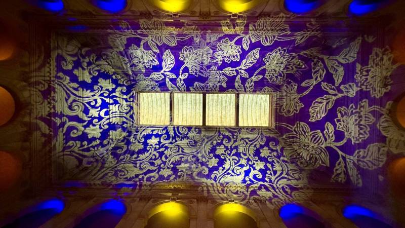 mapping vidéo - palais de la bourse marseille 