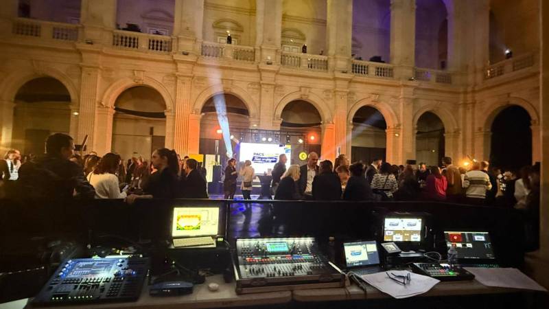 régie technique palais de la bourse marseille - événement