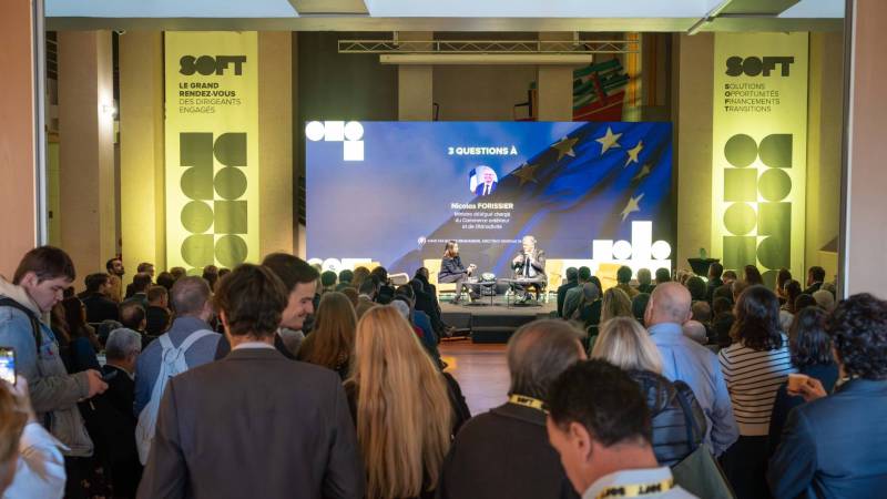 ecran led P1.9 - conférence SOFT by rising sud 2025
