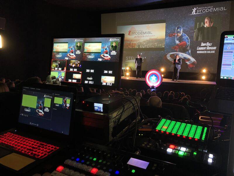 Location Equipements de régie vidéo pour événement d'entreprise en région PACA