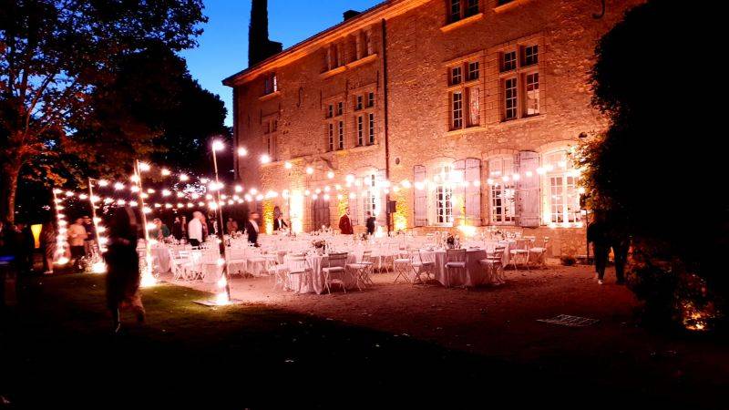Mise en lumière pour événements d'entreprise en région PACA