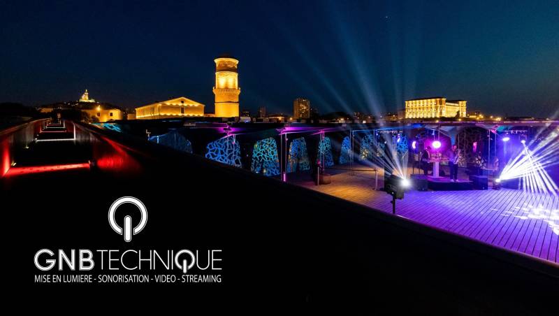 mise en lumière, sonorisation, vidéo - événement professionnel - Marseille