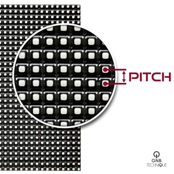 pitch d'un écran LED
