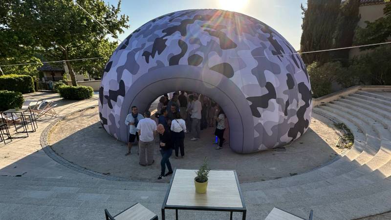 décoration thème montagne - igloo XXL
