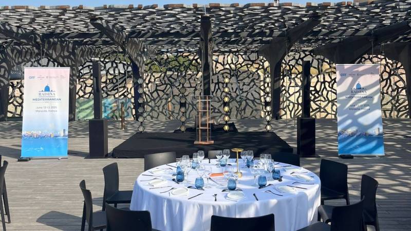 Sonorisation, lumière - diner de gala MUCEM