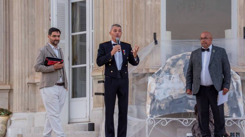 pupitre pour discours - soirée de gala marseille