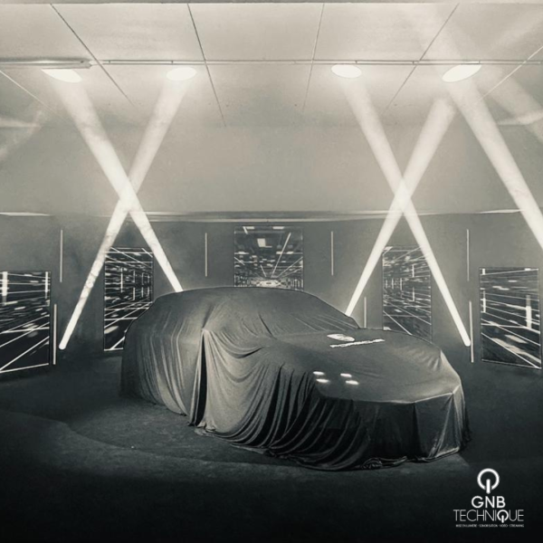 mise en lumière, vidéo - événement porsche - marseille